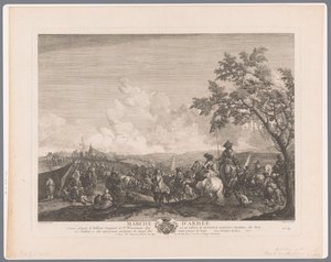 Soldiers and Commanders in a Military Camp by Jean Moyreau
