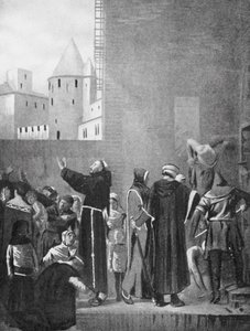 The Albigenses of Carcassonne by Jean Paul (after) Laurens