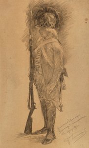 A Soldier by Jean Paul Laurens