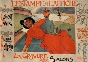The Print and the Poster / The Engraving at the Salons by Jean Peske