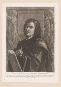 Portrait of Nicolas Poussin by Jean Pesne