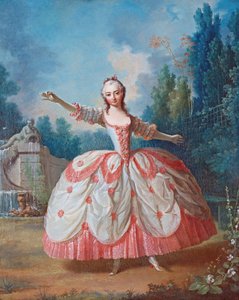Portrait of Barbara Campanini, Known as La Barbarina by Jean Philippe de La Roche
