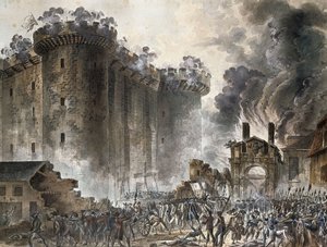 The Storming of the Bastille on 14 July 1789