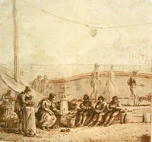 The Coffee Seller on the Pont-Neuf, 1819