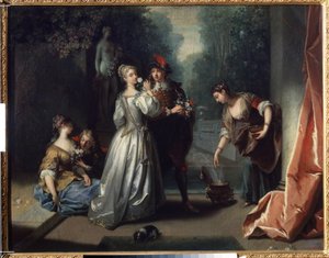 The Smell by Jean Raoux