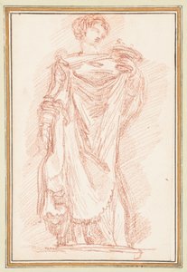 Standing Male Figure in Chiton by Jean Robert Ango
