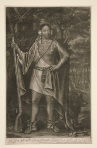 Sa Ga Yeath Qua Pieth Tow, King of the Maquas by Jean Simon