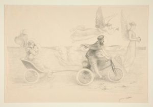 Flight into Egypt by Jean Veber