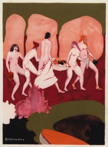 The Love Books of Ovid: Captives in Thy Train, Youths and Maidens Shall Follow by Jean de Bosschere
