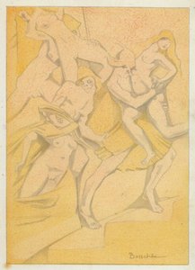 The Love Books of Ovid: Nevertheless the Romans carry off the women by Jean de Bosschere