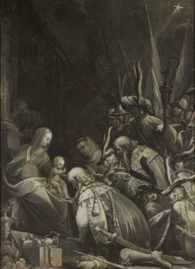 Adoration of the Magi by Jean de Saint Igny