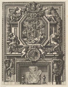 Chimney with a Bacchanal over the Mantle from 