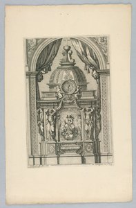 Design for Tabernacle, from "Tabernacles" by Jean le Pautre