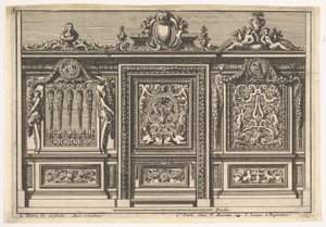 Design for a Choir Screen with Two Variants, from: Clôtures de chapelles by Jean le Pautre
