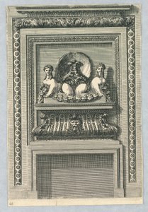Design for a Mantlepiece by Jean le Pautre