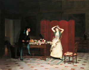 The Preparations by Jean or Jehan Georges Vibert