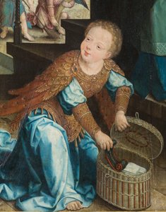 Triptych of the Adoration of the Child Jesus by Jean the Elder (attr. to) Bellegambe