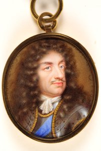 Charles II by Jean the Younger (attr.to) Petitot