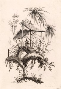 Chinese Hut by Jeanne Deny