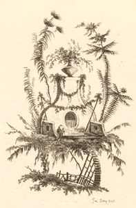 Chinese Fountain with Vase