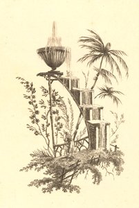 Chinese Fountain with Stairs
