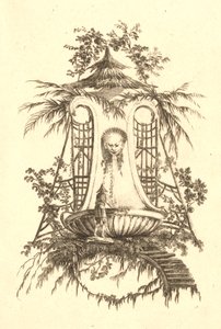 Chinese Fountain with Mask