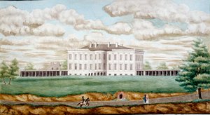 The White House in Washington by Jefferson Vail