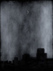 Dark City Night by Jeffrey Hummel