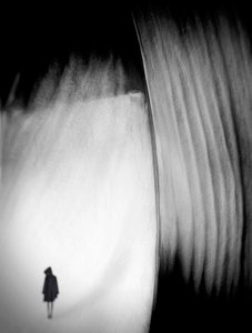Mysterious Solitary Figure