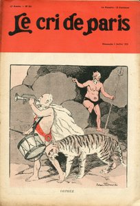 Cover of Le Cri de Paris by Jehan Testevuide