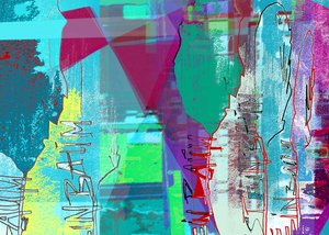 Dynamic Abstract Layers by Jenja Braun