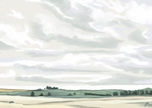Serene Countryside Landscape