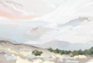 Serene Desert Sky by Jenna Alheit