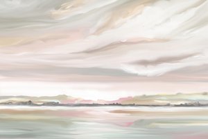 Serene Pastel Landscape