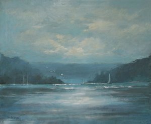 Salcombe Late Afternoon by Jennifer Wright