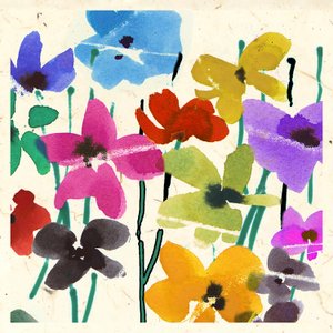 Inky Flowers