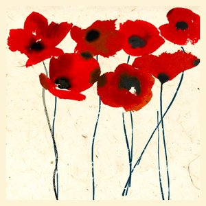 Inky Poppies