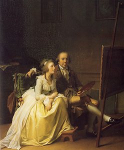 The Artist and his Wife Rosine, née Dörschel