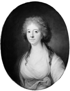 Elisabeth (Lisa) de la Calmette, née Baroness Iselin, Wife of Antoine de la Calmette by Jens Juel