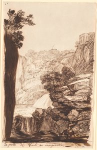The Grotto of Tivoli in Imagination by Jens Juel