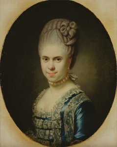 Portrait of Dorothea Maria Lienau (detail)