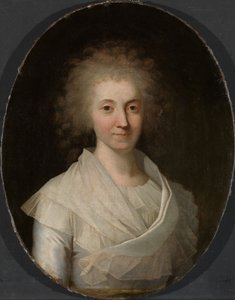 Portrait of Maren Juel by Jens Juel