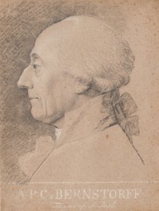 Portrait of Statesman A.P. Bernstorff