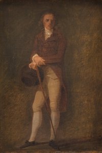Portrait Sketch. The Painter N.A. Abildgaard (?) by Jens Juel