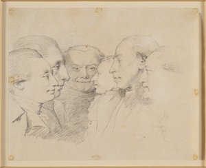 Six Portrait Heads