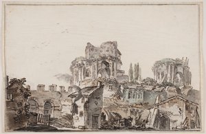 Prospect with Ruins by Jens Petersen Lund