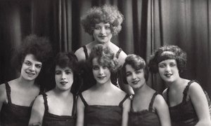 A Dance or Theatre Group, c. 1900-1929 by Jerome Ltd