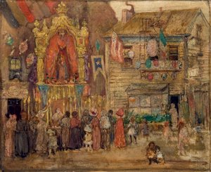 Street Shrine by Jerome Myers