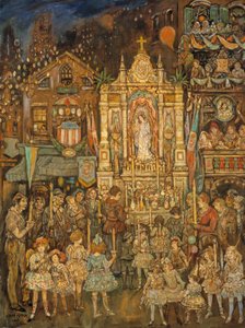 Street Shrine, 1931 by Jerome Myers