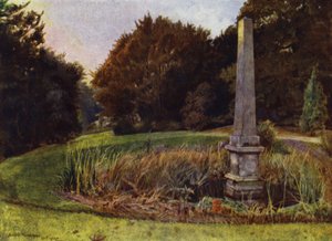 Chiswick House, The Obelisk in the Pool by Jessie MacGregor